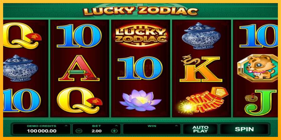 Lucky Zodiac máquina de juego por dinero, imagen 2