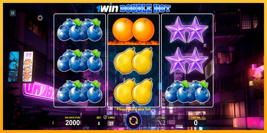 1win Double Hot máquina de juego por dinero, imagen 1