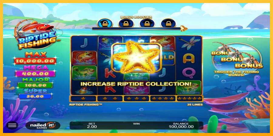 Riptide Fishing máquina de juego por dinero, imagen 2