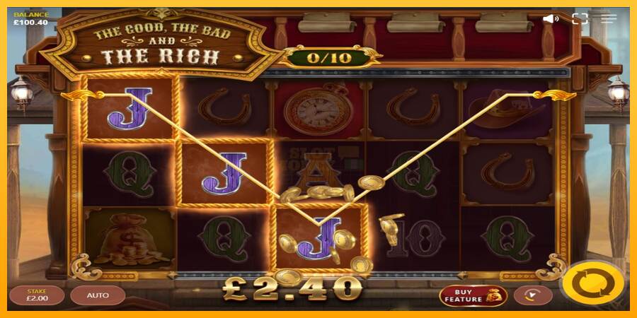 The Good The Bad and The Rich máquina de juego por dinero, imagen 2