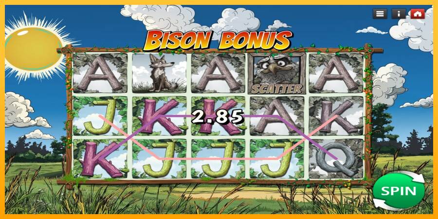 Bison Bonus máquina de juego por dinero, imagen 2