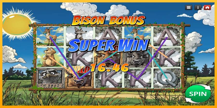 Bison Bonus máquina de juego por dinero, imagen 3