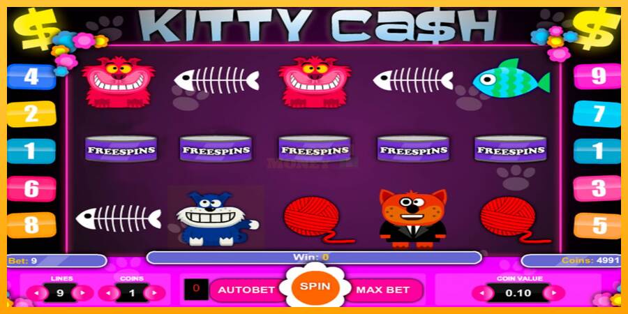 Kitty Cash máquina de juego por dinero, imagen 2