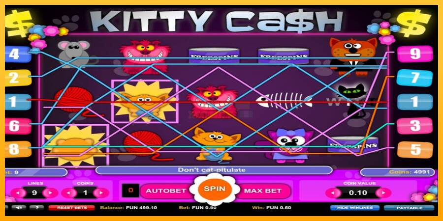 Kitty Cash máquina de juego por dinero, imagen 4