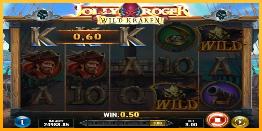 Jolly Roger Wild Kraken máquina de juego por dinero, imagen 5