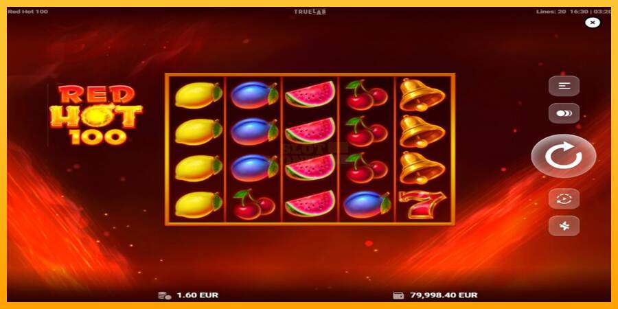 Red Hot 100 máquina de juego por dinero, imagen 1