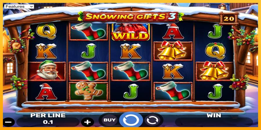 Snowing Gifts 3 máquina de juego por dinero, imagen 1