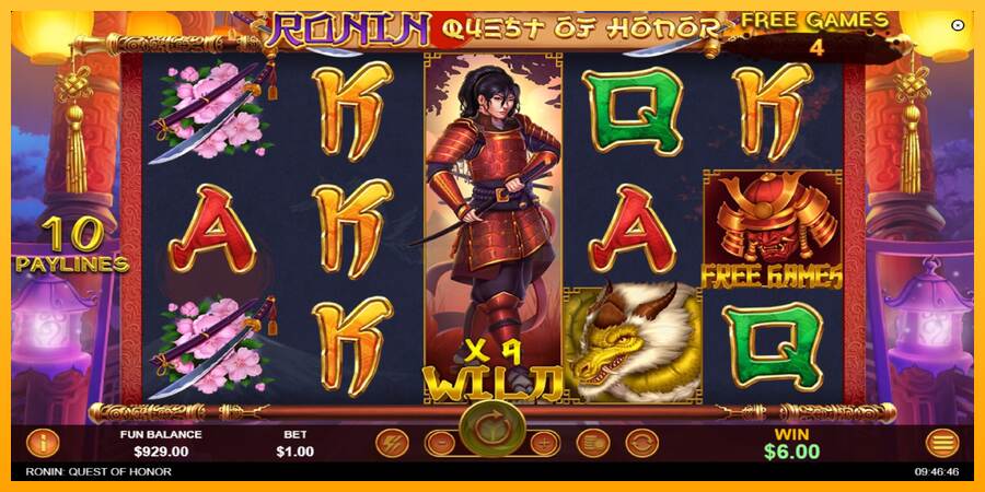 Ronin - Quest of Honor máquina de juego por dinero, imagen 4