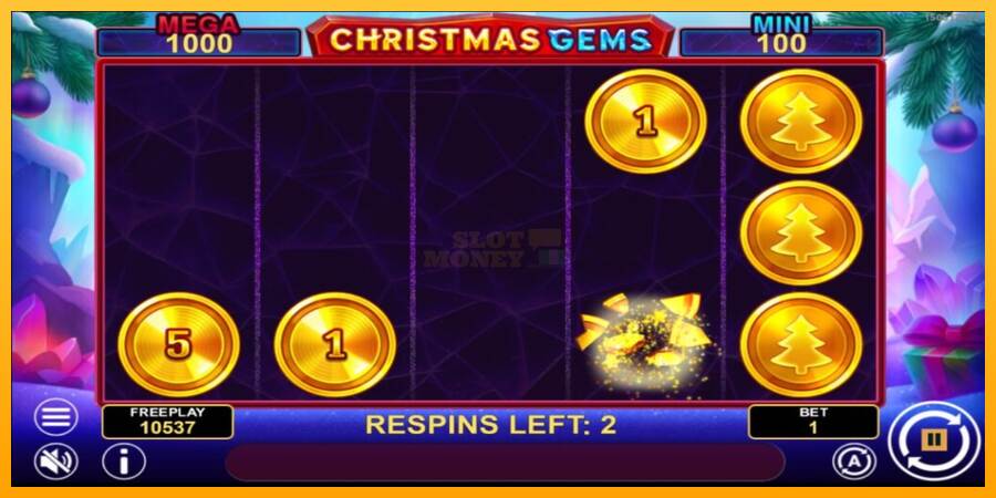 Christmas Gems Hold & Win máquina de juego por dinero, imagen 5