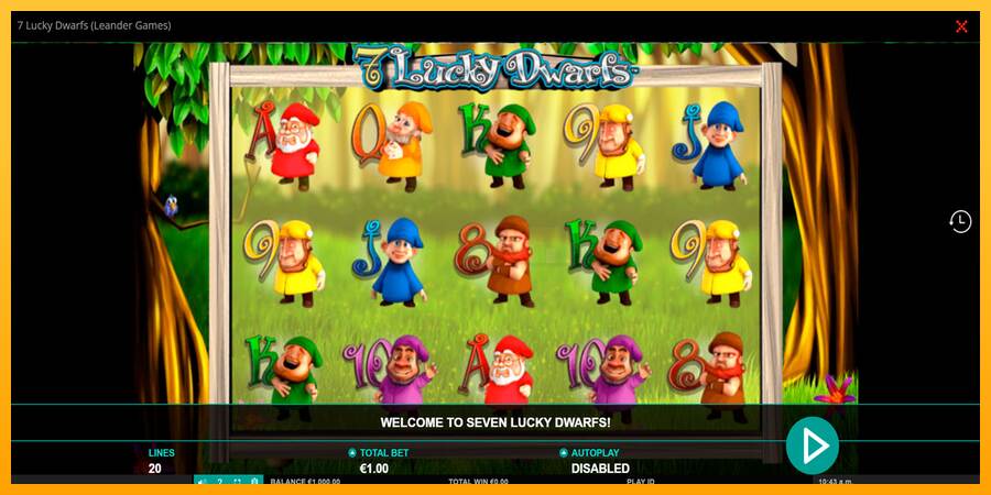 7 Lucky Dwarfs máquina de juego por dinero, imagen 1