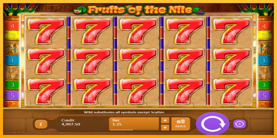 Fruits of the Nile máquina de juego por dinero, imagen 2