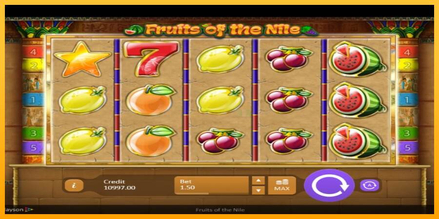 Fruits of the Nile máquina de juego por dinero, imagen 4