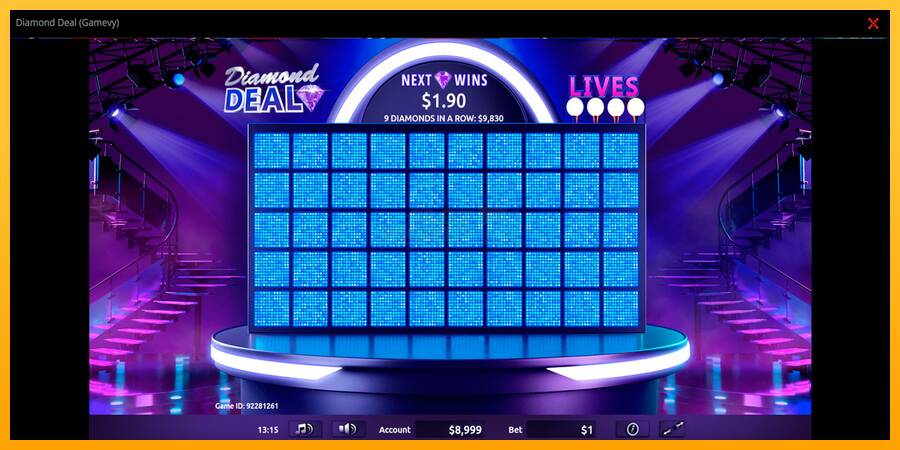 Diamond Deal máquina de juego por dinero, imagen 1