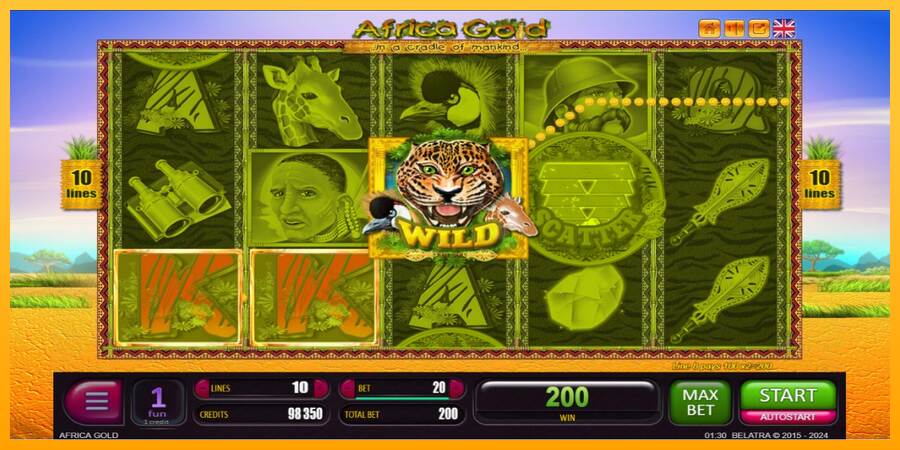 Africa Gold máquina de juego por dinero, imagen 3