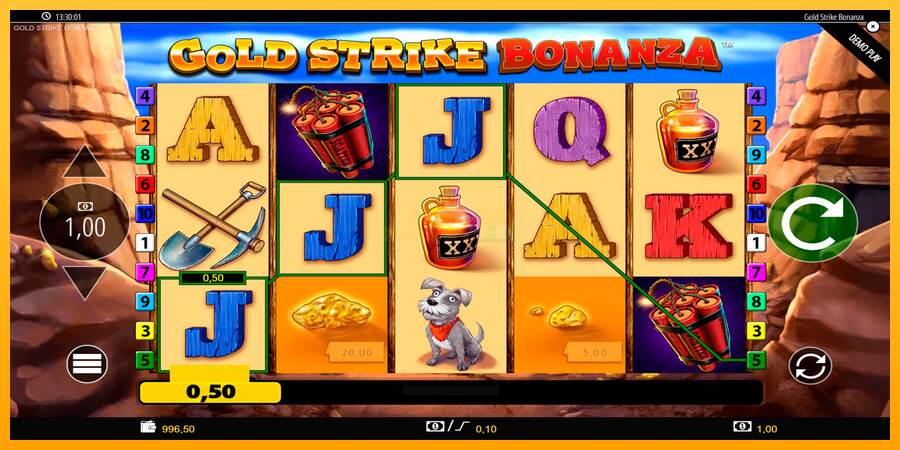 Gold Strike Bonanza máquina de juego por dinero, imagen 2