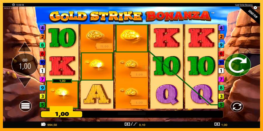 Gold Strike Bonanza máquina de juego por dinero, imagen 3