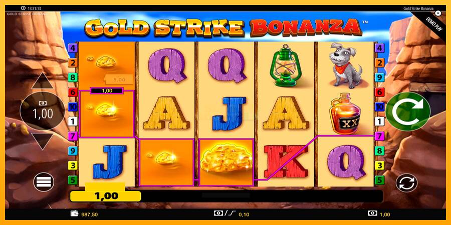 Gold Strike Bonanza máquina de juego por dinero, imagen 5