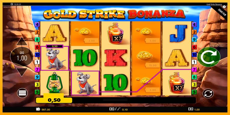 Gold Strike Bonanza máquina de juego por dinero, imagen 6