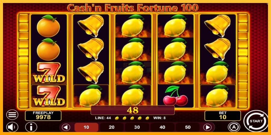 Cashn Fruits Fortune 100 máquina de juego por dinero, imagen 2