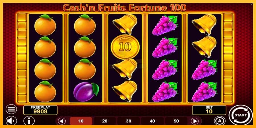 Cashn Fruits Fortune 100 máquina de juego por dinero, imagen 3