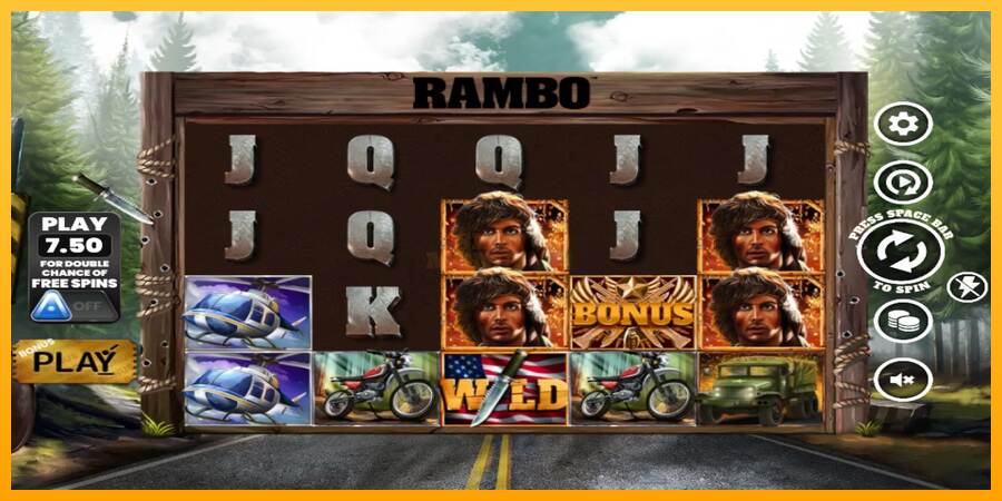 Rambo máquina de juego por dinero, imagen 1