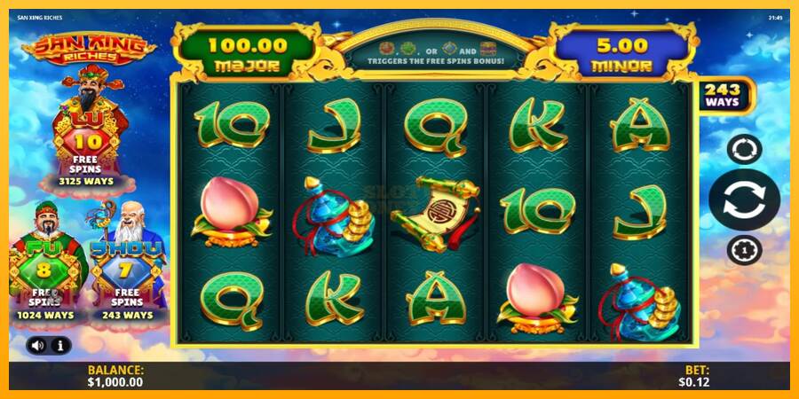 San Xing Riches máquina de juego por dinero, imagen 3