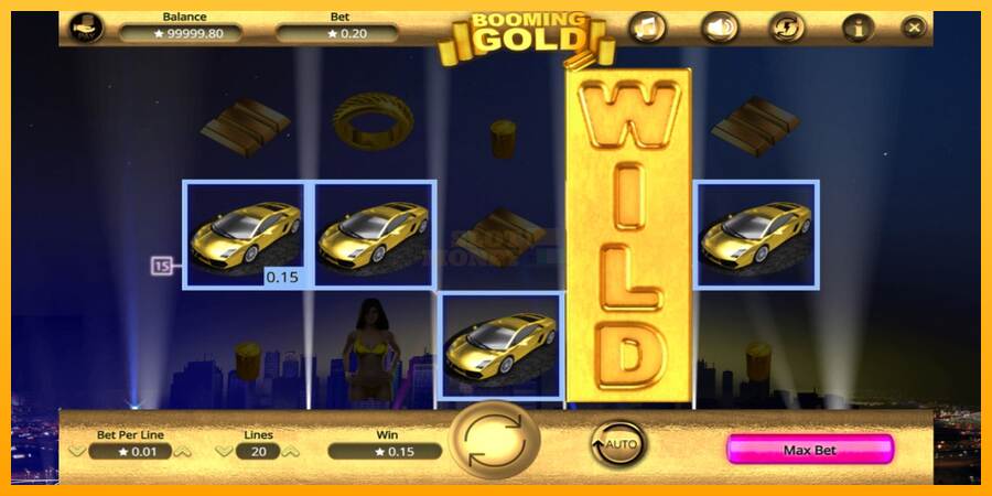 Booming Gold máquina de juego por dinero, imagen 2