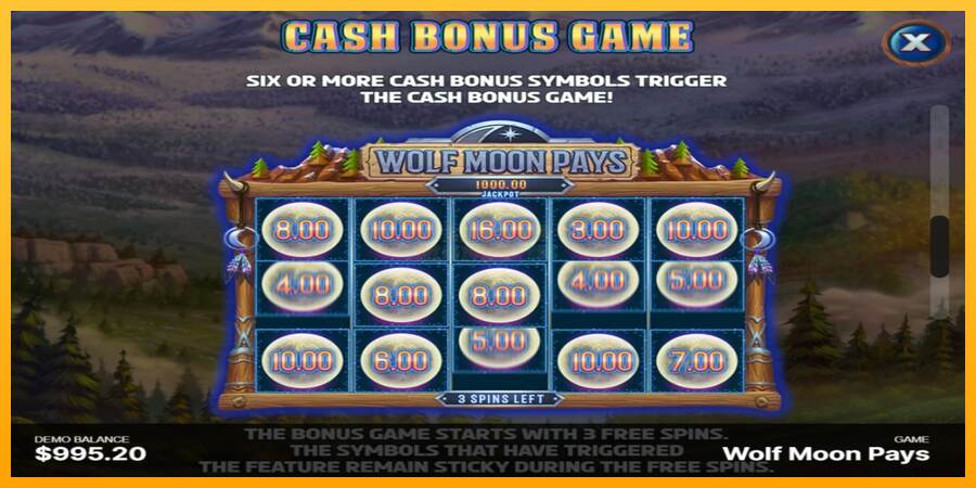 Wolf Moon Pays máquina de juego por dinero, imagen 7