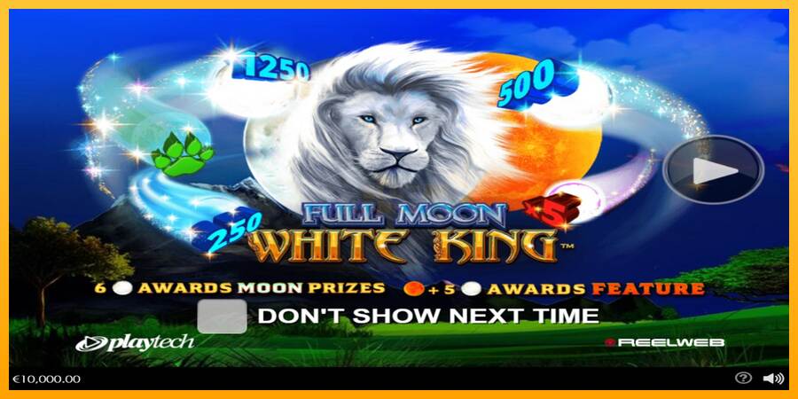 Full Moon: White King máquina de juego por dinero, imagen 1