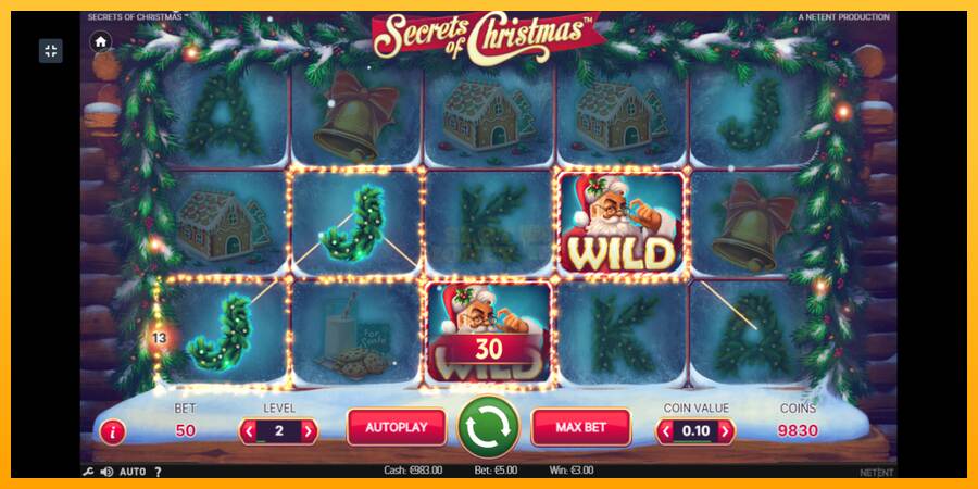 Secrets of Christmas máquina de juego por dinero, imagen 3