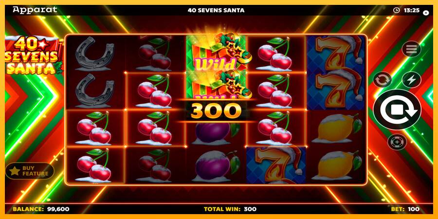 40 Sevens Santa máquina de juego por dinero, imagen 2