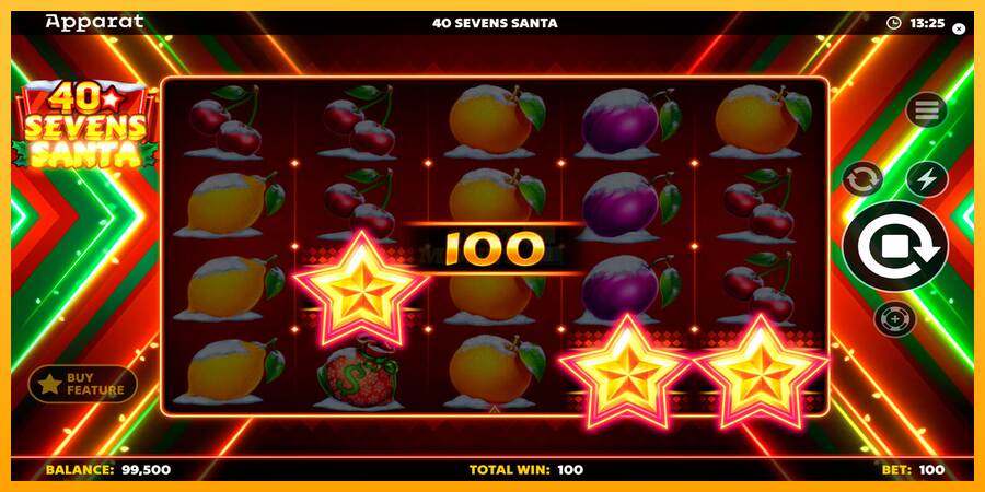 40 Sevens Santa máquina de juego por dinero, imagen 3