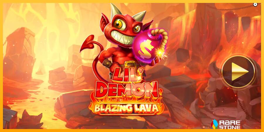 Lil Demon Blazing Lava máquina de juego por dinero, imagen 1