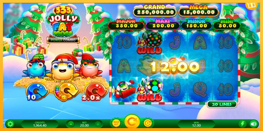 333 Jolly Fat Frogs Power Combo máquina de juego por dinero, imagen 5