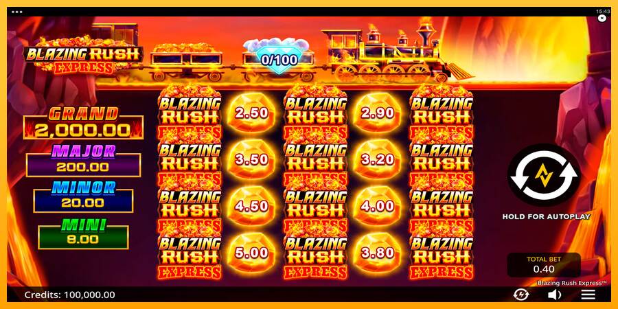 Blazing Rush Express máquina de juego por dinero, imagen 1