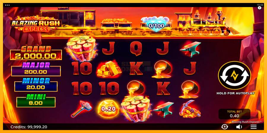 Blazing Rush Express máquina de juego por dinero, imagen 2