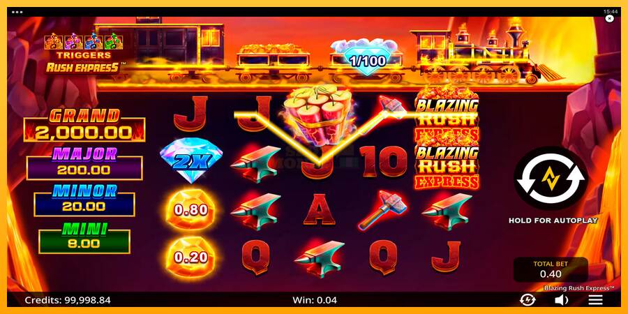 Blazing Rush Express máquina de juego por dinero, imagen 3