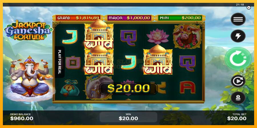 Jackpot Ganesha Fortune máquina de juego por dinero, imagen 4