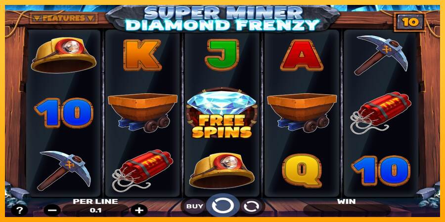 Super Miner - Diamond Frenzy máquina de juego por dinero, imagen 1