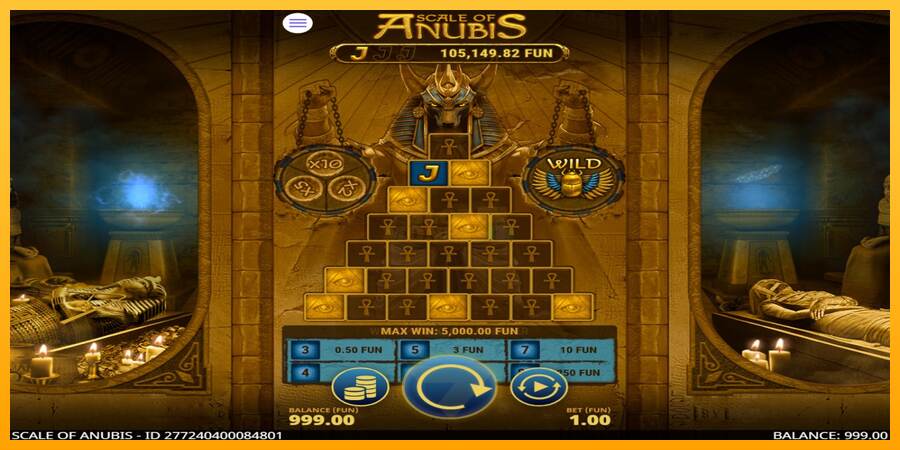 Scale of Anubis máquina de juego por dinero, imagen 2