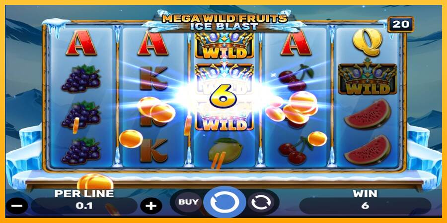 Mega Wild Fruits - Ice Blast máquina de juego por dinero, imagen 2