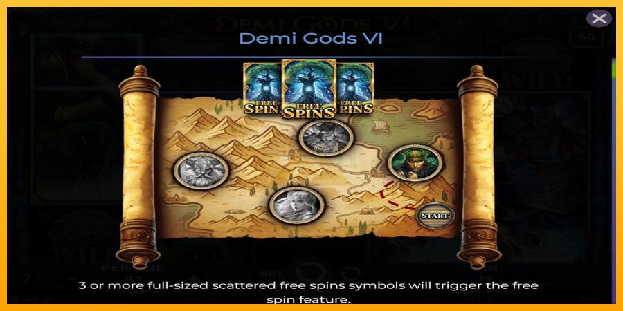 Demi Gods 6 máquina de juego por dinero, imagen 4