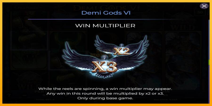 Demi Gods 6 máquina de juego por dinero, imagen 6