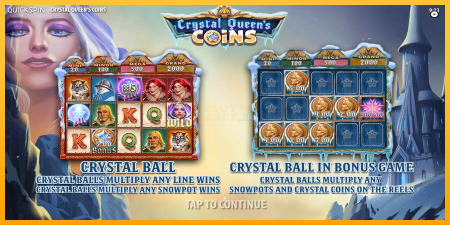 Crystal Queens Coins máquina de juego por dinero, imagen 1