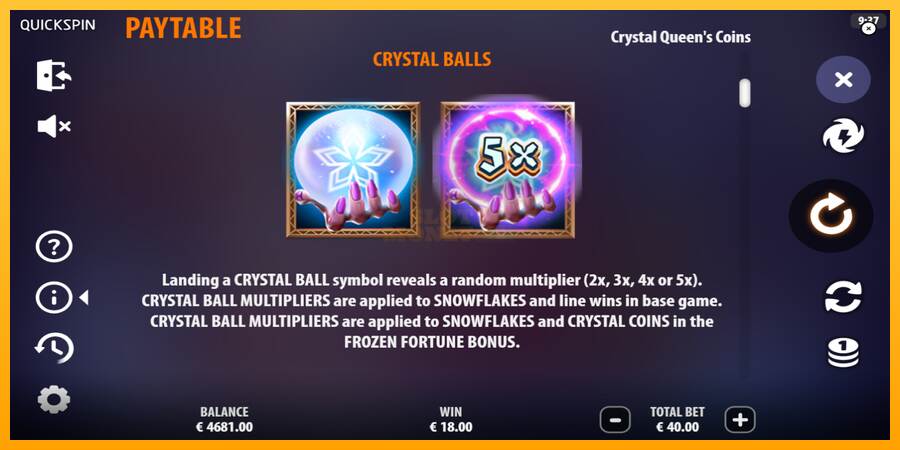 Crystal Queens Coins máquina de juego por dinero, imagen 6