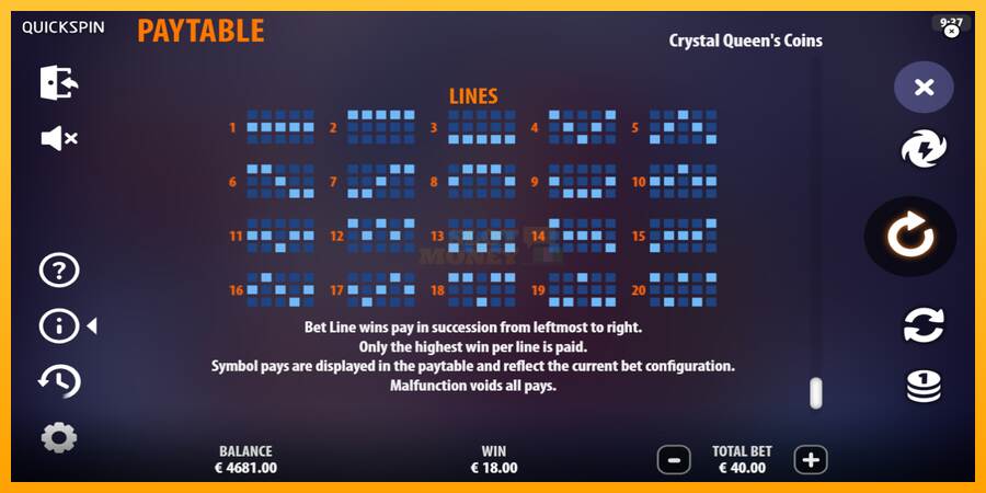 Crystal Queens Coins máquina de juego por dinero, imagen 7