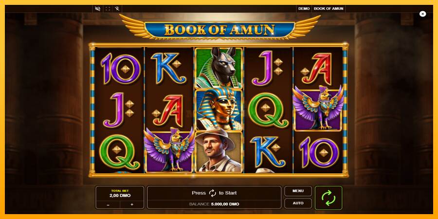 Book of Amun máquina de juego por dinero, imagen 1