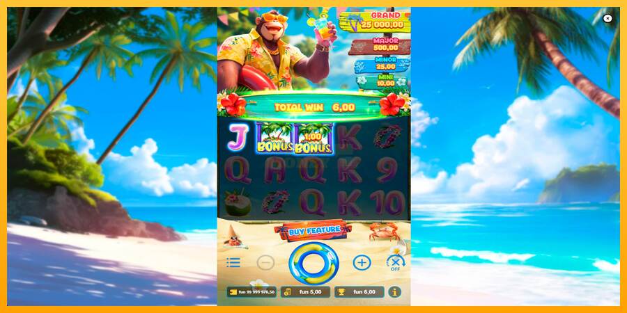 Surf Monkey máquina de juego por dinero, imagen 3