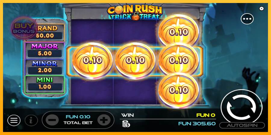 Coin Rush: Trick o Treat máquina de juego por dinero, imagen 3