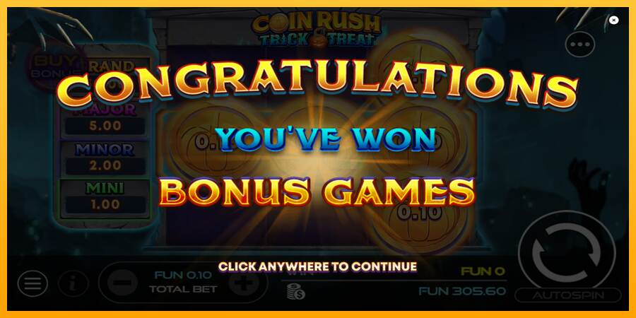 Coin Rush: Trick o Treat máquina de juego por dinero, imagen 4